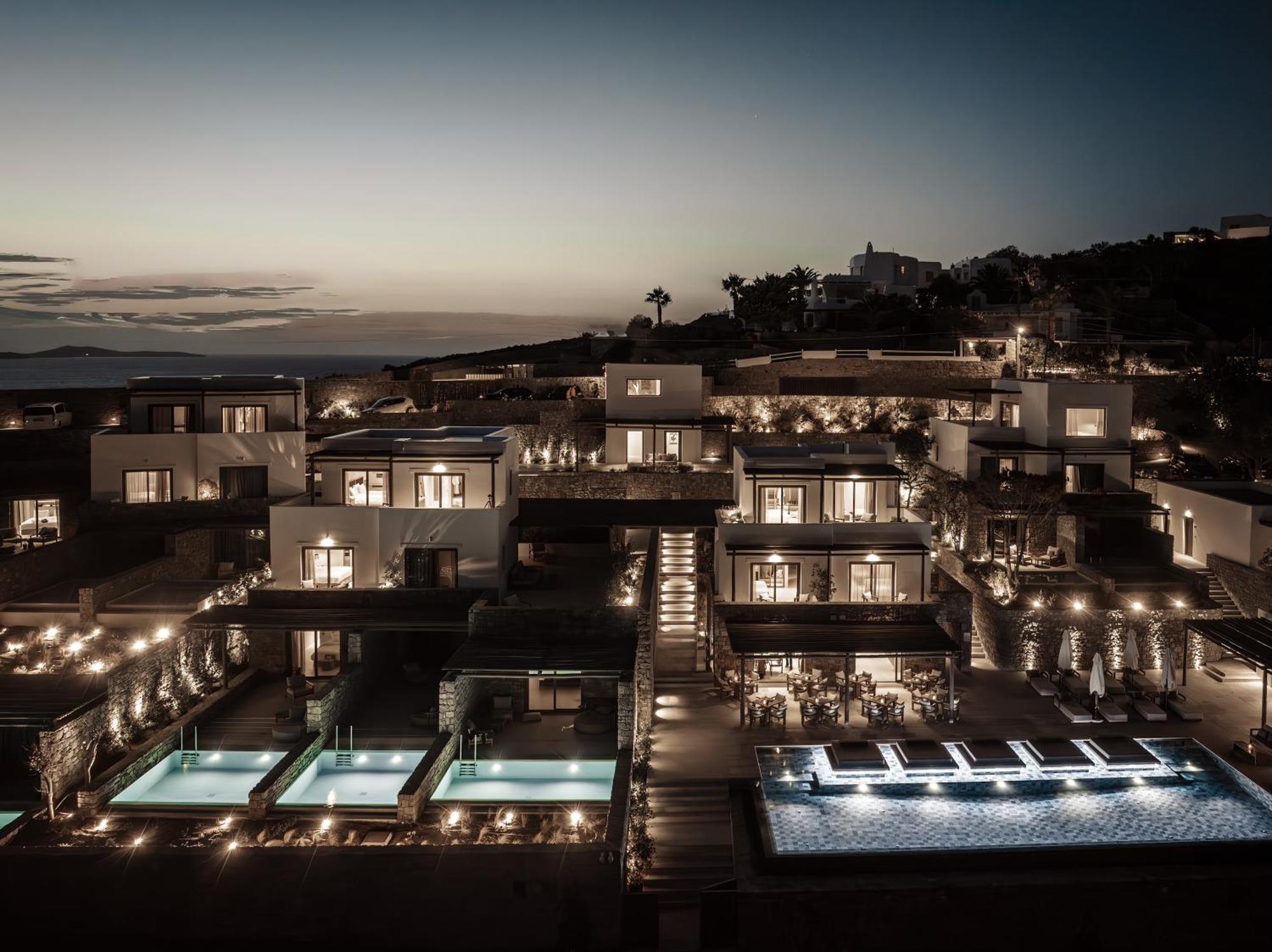 Enigma Mykonos Hideaway Suites Ornos  Exteriör bild