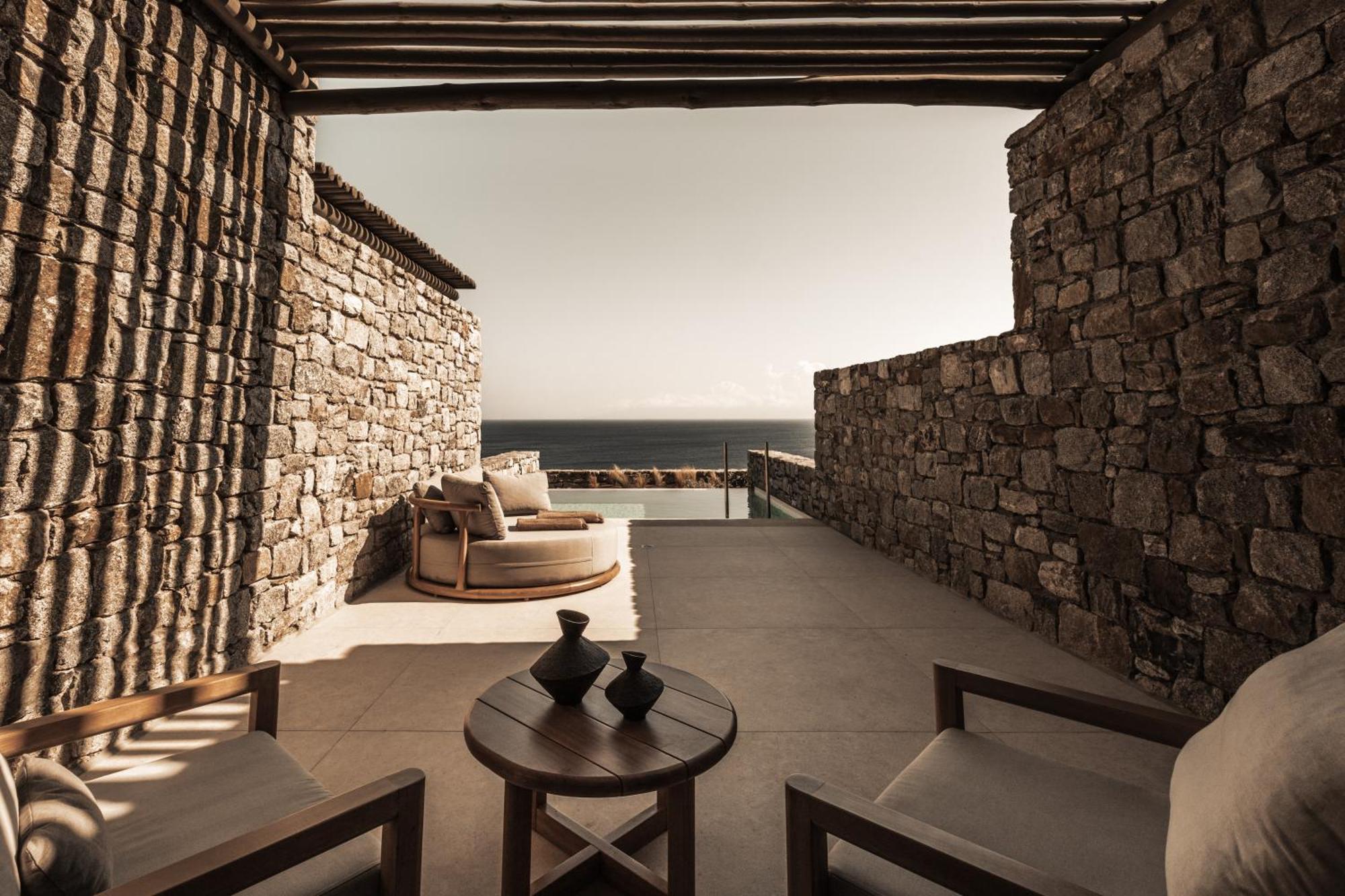 Enigma Mykonos Hideaway Suites Ornos  Exteriör bild